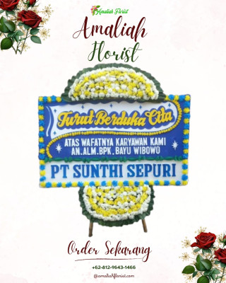 Papan Bunga Duka di Jelimpo