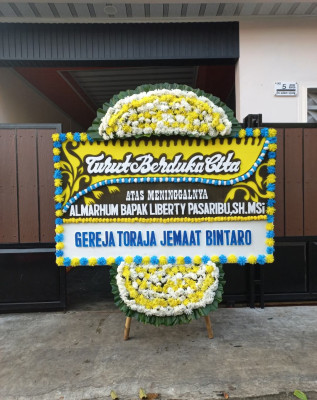 Papan Bunga Duka di Jelimpo