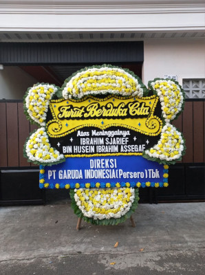 Papan Bunga Duka di Jelimpo