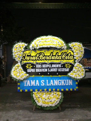 Papan Bunga Duka di Jelimpo